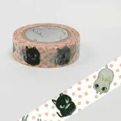 (分裝) Shinzi Katoh 加藤真治紙膠帶-cat cat cat -14元