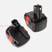 新品 適用Bosch博世7.2v9.6v12v14.4v充電手電筒 鑽電動螺絲刀 GSR12-2電池