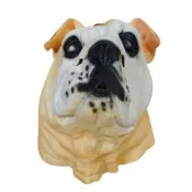 【萬聖節】巴哥犬面具萬聖節動物乳膠頭套cos沙皮狗頭搞笑裝扮diy哈巴狗全臉