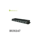 (店+)【Benevo 倍樂福】BENEVO BUH247 工業級 7埠 USB2.0集線器 HUB (附4A變壓器)