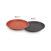 (店+)【蔬菜之家】10號圓水盤 (忠興1尺2浮雕花盆、1尺荷蘭盆磚紅色可用) 水盤 塑膠水盤
