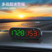 車用GPS HUD數位速度錶 G26衛星測速儀 超速警報 時間指南針 行駛里程 Type-C供電 汽車電子時速表