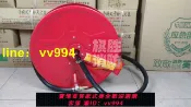 招財貓商鋪 消防軟管卷盤加厚特厚自救消防水帶轉盤加厚卷盤20米25PVC橡膠