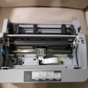 EPSON LQ310 點矩陣印表機 24針 中一刀 出單機 發票機 三聯 二聯 點陣印表機 複寫單 複寫紙 出貨單