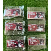 樂天桃猿 2022 Rise up 球員鑰匙圈