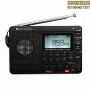 鶴町商社 【公司貨】retekess v-115收音機全波段收音錄音機fm/am/swmp3播放