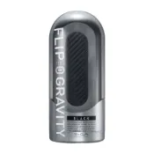 送300ml潤滑液 日本TENGA FLIP 0 (ZERO) GRAVITY [BLACK/高彈黑]重複頂級自慰杯(高