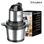 林之舍家居 現貨 110V絞肉機 SOKANY7028 小型絞肉機家用自動碎肉切菜機