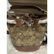 全新（現貨）-Coach 迷你水桶包 雪花新款  女用包包