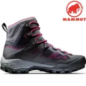 台北山水戶外用品專門店 特價 Mammut 長毛象 Ducan High GTX 女款 高筒登山鞋 3030-03480(03481) 00309 幻影黑/桃紅