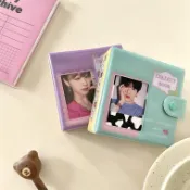 【Neatify】韓國ins薄荷綠芋紫拍立得相冊活頁3寸照片愛豆小卡收納本追星卡冊