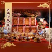 【老食說】池府千歲 中尺寸8塊單字 光雕蜂蜜蛋糕 壽桃壽麵壽桃塔神明祝壽拜拜宴王擺宴敬神禮佛供品點心