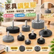 【高低調節】家具調整腳 螺絲腳墊 腳杯 貨架設備儀器調節腳座 平衡腳 水平調整腳 支撐腳墊 可調節腳 防滑腳墊