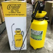 現貨☆Golden Spray GS-008手動氣壓式噴霧桶8公升園藝居家草坪噴藥灑水器 省力揹式園藝用具(台灣製)配件