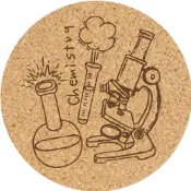 (店+)杯墊 小禮物  (學校 school) 軟木杯墊 客製化禮品 紀念品 文創禮品 活動贈品 活動贈品 生日禮物