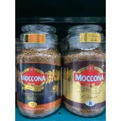 MOCCONA摩可納 經典8號深焙黑咖啡/9號濃郁深焙咖啡 200g/摩可納焦糖風味咖啡95g