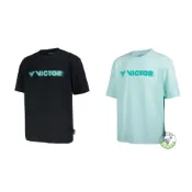 (店+)【VICTOR 勝利體育】五羽倫比 VICTOR 勝利 T-50005TTY 戴資穎專屬針織 T-Shirt 中性款 羽球上衣 運動服 寬鬆版