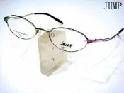 【angel精品眼鏡】JUMP經典100%-TITAN純鈦加寬鏡架144*金.耐腐蝕~帝王鈦.高度數適用TITANOS