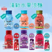 【泰生活】🇹🇭泰國 7-11 PlayMore 無糖清新水果涼糖 薄荷/水蜜桃/梅子/蘋果/葡萄/西瓜 袋裝/瓶裝