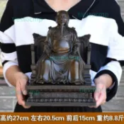 純銅神像玄天上帝真武大帝祖師爺玄武祖師神擺件（廠商直發咨詢運）