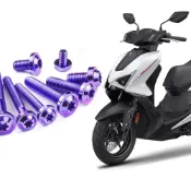 (店+)   JC-MOTO 勁戰七代 鈦螺絲 鈦合金螺絲 全車螺絲 碟盤螺絲 鐵板牙 車殼螺絲 64鈦 【飛碟寶藍】
