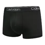 【Calvin Klein】男內褲 單件 Microfiber Stretch 平口褲/四角褲/CK內褲(黑色單件袋裝)