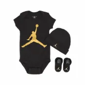 Nike 禮盒 喬丹 Jordan   純棉  運動 三件套 禮盒 送禮 彌月禮   黑金 HA5105011 藍白