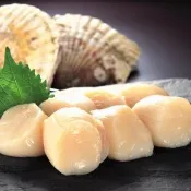 【RealShop】日本鮮凍生食級干貝 M等級 約1kg/26-30顆(天然帆立貝柱 年菜 年節 過年 高檔食材 真食材本舖)