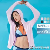 【OBIYUAN】防曬外套 出清 涼感 UPF50+ 冰涼 薄外套 男女 外套【SR143】
