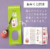 日本Decole concombre加藤真治療癒商品2018年合格祈願快樂達摩根付吊飾   [2018年10月新到貨