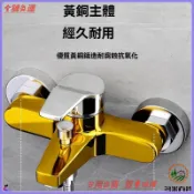 可開發票 免運費 衛生間簡易淋浴花灑套裝 水龍頭無頂噴防濺出水 家用浴室雙功能專用 浴室升級必備