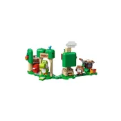 (店+)【CATTYLEGO 貓咪樂購】樂高 超級馬力歐 耀西屋 塑料積木 246pcs 71406