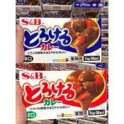 ✨好市多代購✨S＆B 特樂口元氣咖哩塊(辣度約1度(紅)/5度(藍)) #75620#75617