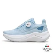 【TRAVEL FOX 旅狐】女鞋 Santa Monica 城市漫步旋鈕快扣輕量運動風休閒鞋(926411-077 晴空藍)