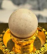 釋迦牟尼佛頂骨堅固子舍利子供舍利塔嘎屋盒尺寸約30mm舍利子可裝藏佛塔舍利塔寶塔噶烏盒嘎烏盒佛盒一尊（顆）