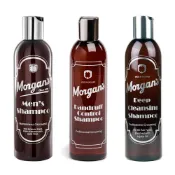 Morgan's 專業沙龍洗髮精（控油保濕深層清潔去油抗屑 頭皮護理調理 男性男生男士蓬鬆洗髮乳 香水洗髮露 香氛洗髮水