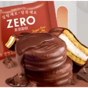韓國🇰🇷直送 韓國樂天ZERO低卡無糖巧克力派 零卡棉花糖巧克力派
