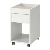 【IKEA 宜家家居】TONSTAD 附輪腳抽屜櫃，淺乳白色，35x60 公分