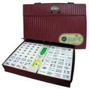文具通OA物流網 【文具通】榮冠敦煌至寶三色麻將32mm綠 L4010114【APP滿額下單10%點數(單一帳號最高1000點)】10/31止