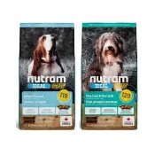 【Nutram 紐頓】I18/I20無穀專業理想系列狗飼料 2kg/4.4lb(雞肉/羊肉、狗糧)