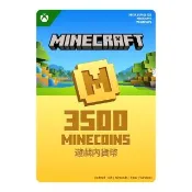 【Microsoft 微軟】Minecraft：遊戲貨幣 3500-數位下載版(7LM-00020)