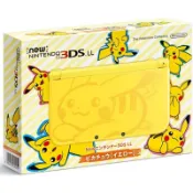 (全新現貨皮卡丘限定日規機)New 3DS LL 精靈寶可夢 太陽 月亮 皮卡丘 特仕限定主機 純日版
