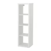 【IKEA 宜家家居】KALLAX 層架組, 白色, 42x147 公分