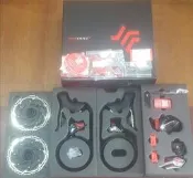 SRAM RED ETAP ADD 2×12無線電子變速小全套 油壓碟煞 中央式碟盤