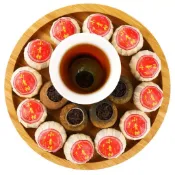 新會小青柑普洱茶，正宗生曬陳皮柑普茶，青橘桔茶，特級熟茶葉一顆裝