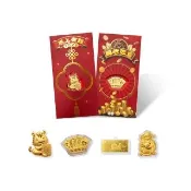 【金緻品】999黃金紅包 馬上發財 0.03錢 多選 黃金吊飾 馬年紅包 純金 媽祖 發財金 元寶 財神爺 生肖馬