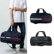【TOMMY HILFIGER】都會深藍 旅行包 肩背包 背帶可拆 手提袋 健身包 側背包 出國收納包 送禮(1658)