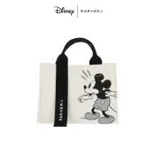 MARHEN.J DISNEY RICO MINI 迪士尼聯名 實用設計 簡約 帆布 托特斜背肩背包 - 米奇 / 米妮