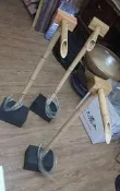 【路卡傢飾∼園藝造景】T型 竹流水器 竹覓 竹製 花架 接水器 竹子 竹漏 竹鼓 流水組