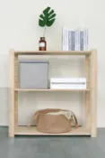 Homebox 好博家 online Store 松木可續接三層架(密棚板)90x32.5x88cm